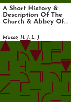 A_short_history___description_of_the_church___abbey_of_Mont_S__Michel__with_some_account_of_the_town_and_fortress